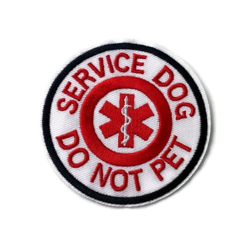 Service Dog Embroidered Patch